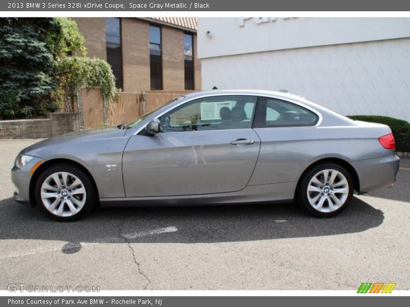 Space Gray Metallic / Black 2013 BMW 3 Series 328i xDrive Coupe