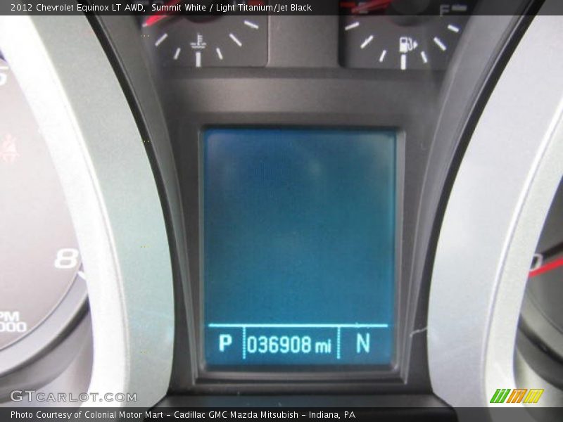 Summit White / Light Titanium/Jet Black 2012 Chevrolet Equinox LT AWD