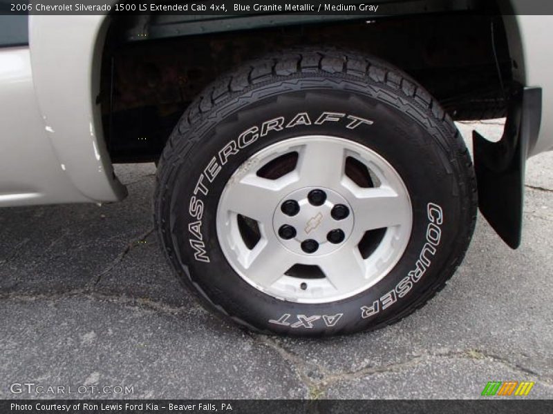 Blue Granite Metallic / Medium Gray 2006 Chevrolet Silverado 1500 LS Extended Cab 4x4