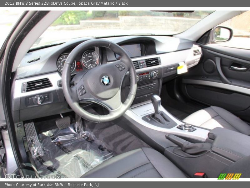 Space Gray Metallic / Black 2013 BMW 3 Series 328i xDrive Coupe