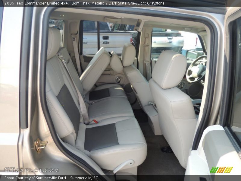 Light Khaki Metallic / Dark Slate Gray/Light Graystone 2006 Jeep Commander Limited 4x4