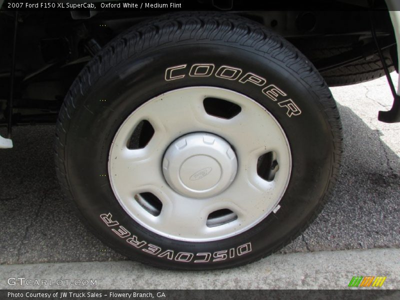 Oxford White / Medium Flint 2007 Ford F150 XL SuperCab