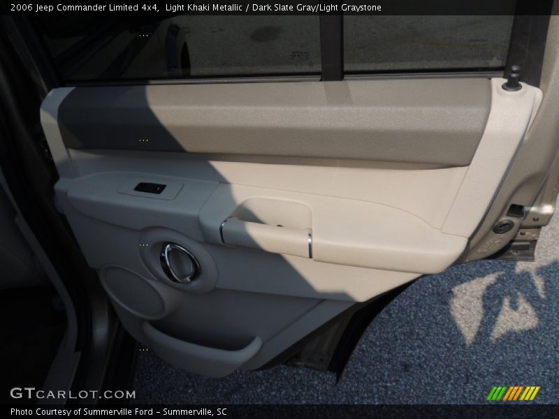 Light Khaki Metallic / Dark Slate Gray/Light Graystone 2006 Jeep Commander Limited 4x4