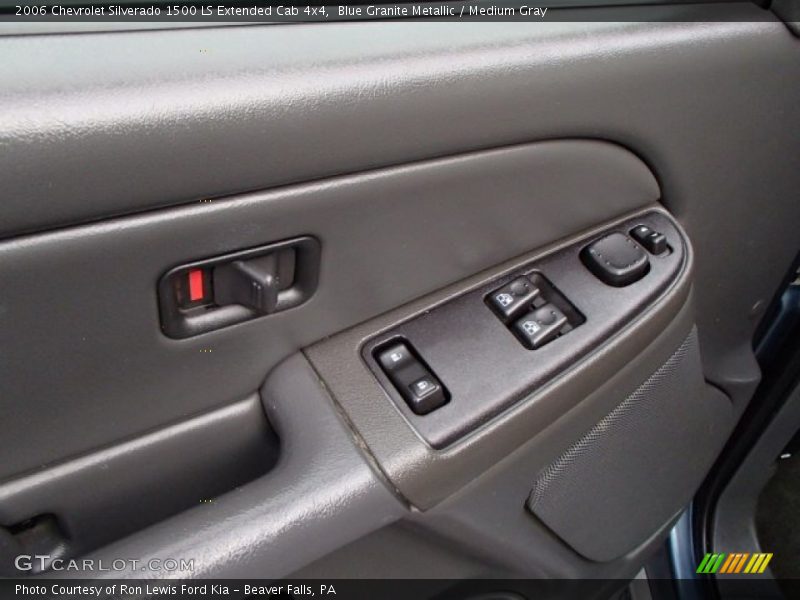 Blue Granite Metallic / Medium Gray 2006 Chevrolet Silverado 1500 LS Extended Cab 4x4