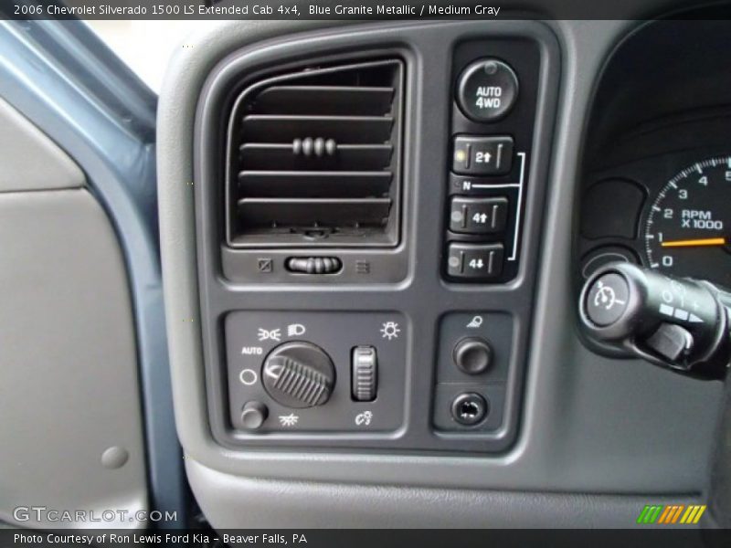 Blue Granite Metallic / Medium Gray 2006 Chevrolet Silverado 1500 LS Extended Cab 4x4
