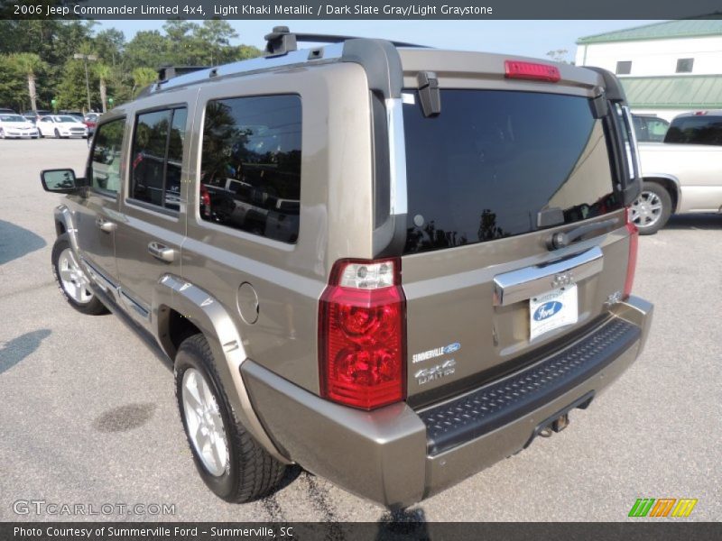 Light Khaki Metallic / Dark Slate Gray/Light Graystone 2006 Jeep Commander Limited 4x4