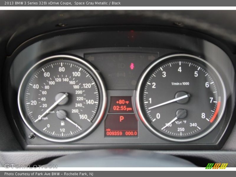 Space Gray Metallic / Black 2013 BMW 3 Series 328i xDrive Coupe