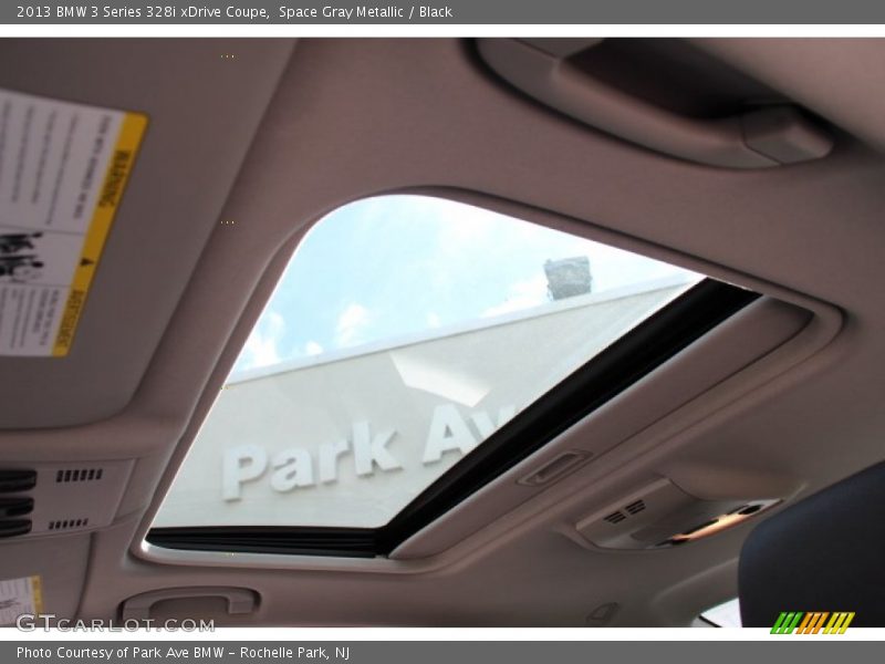 Space Gray Metallic / Black 2013 BMW 3 Series 328i xDrive Coupe