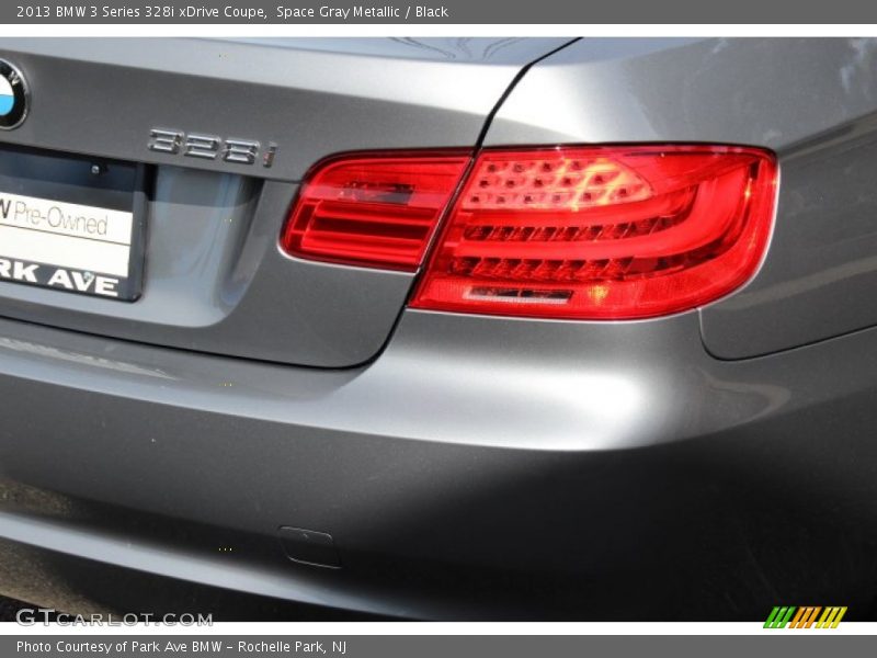 Space Gray Metallic / Black 2013 BMW 3 Series 328i xDrive Coupe