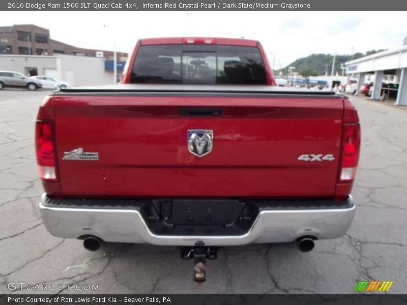Inferno Red Crystal Pearl / Dark Slate/Medium Graystone 2010 Dodge Ram 1500 SLT Quad Cab 4x4