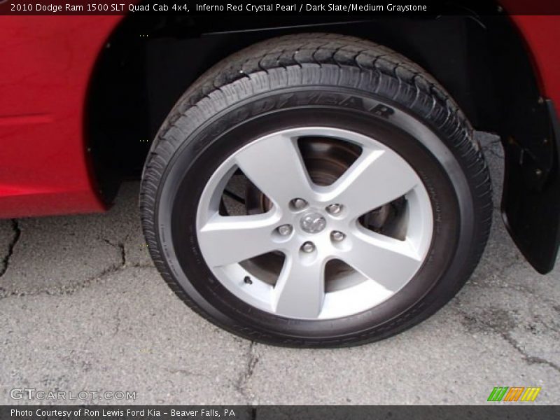 Inferno Red Crystal Pearl / Dark Slate/Medium Graystone 2010 Dodge Ram 1500 SLT Quad Cab 4x4