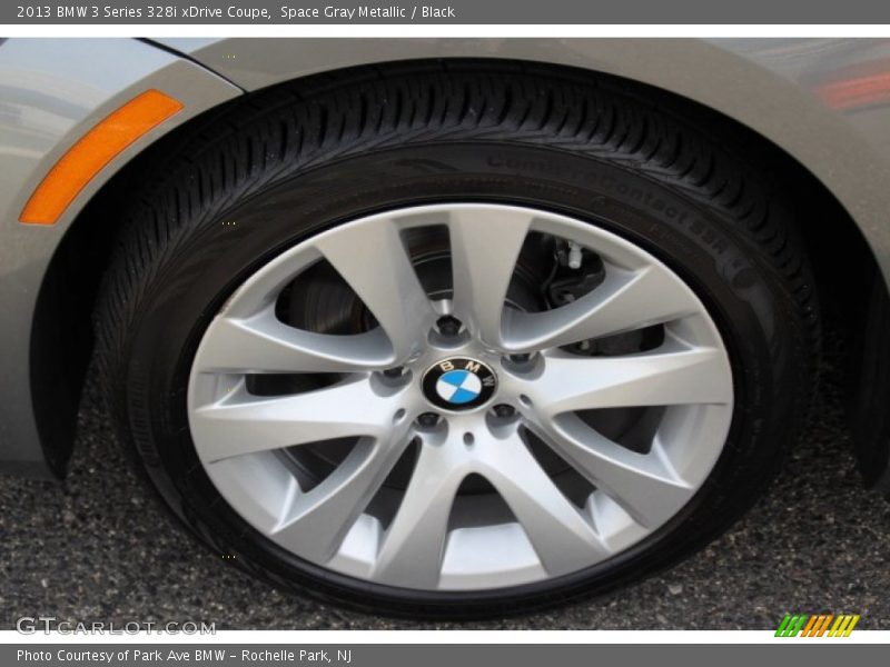 Space Gray Metallic / Black 2013 BMW 3 Series 328i xDrive Coupe