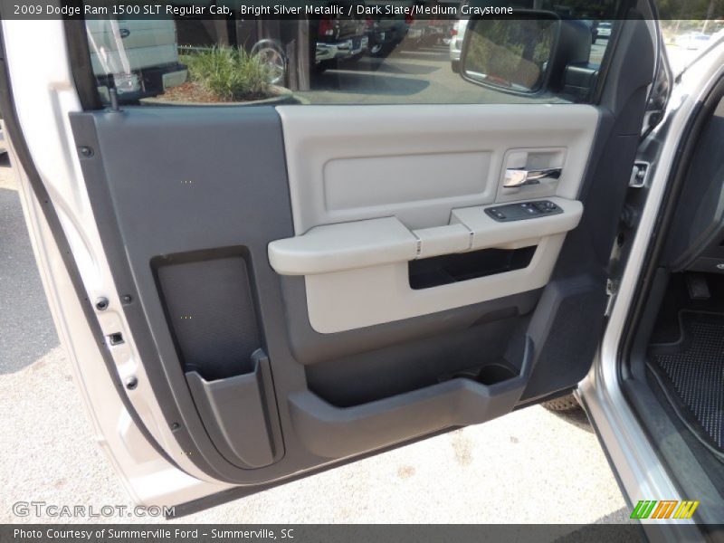 Bright Silver Metallic / Dark Slate/Medium Graystone 2009 Dodge Ram 1500 SLT Regular Cab