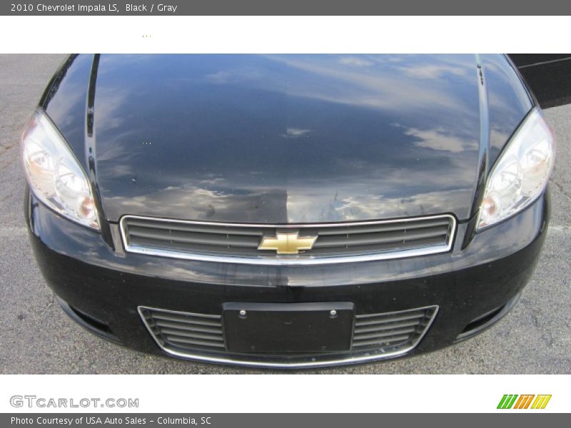 Black / Gray 2010 Chevrolet Impala LS