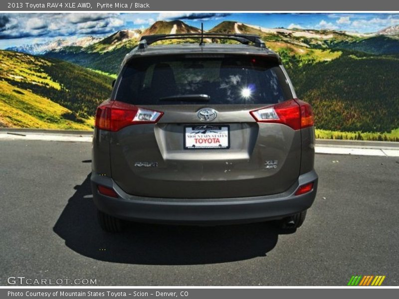 Pyrite Mica / Black 2013 Toyota RAV4 XLE AWD