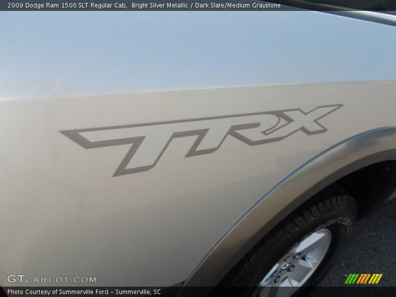Bright Silver Metallic / Dark Slate/Medium Graystone 2009 Dodge Ram 1500 SLT Regular Cab