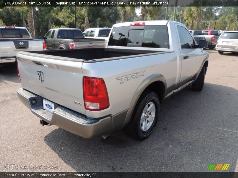Bright Silver Metallic / Dark Slate/Medium Graystone 2009 Dodge Ram 1500 SLT Regular Cab