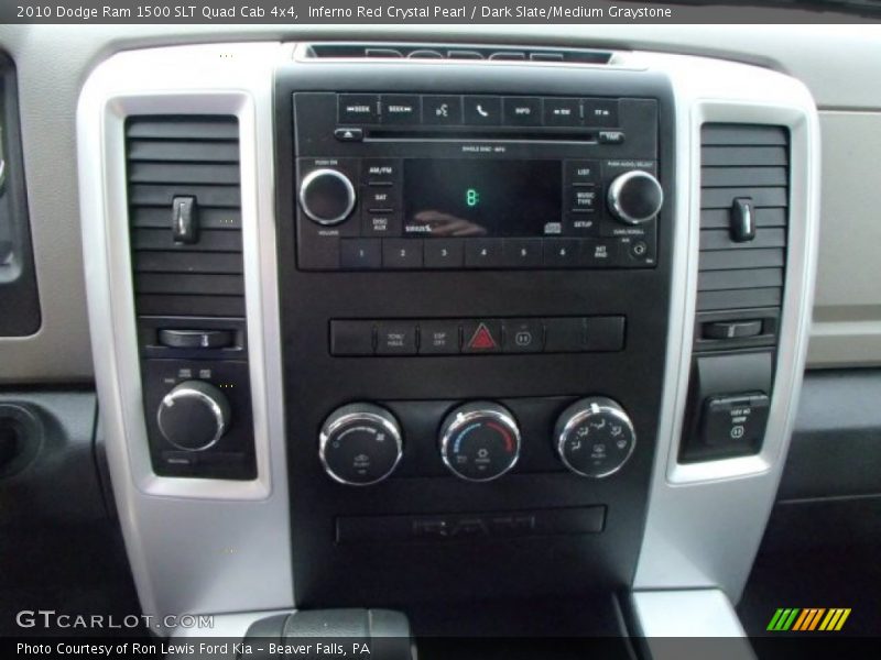 Inferno Red Crystal Pearl / Dark Slate/Medium Graystone 2010 Dodge Ram 1500 SLT Quad Cab 4x4