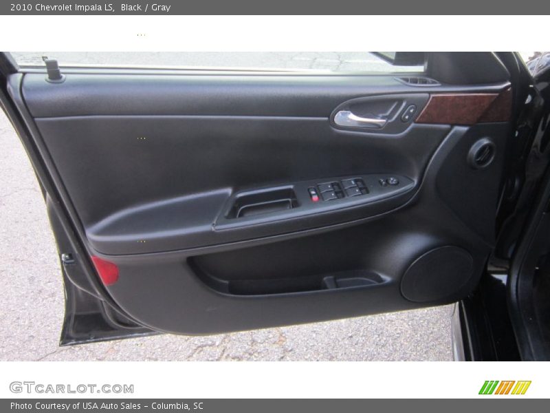 Black / Gray 2010 Chevrolet Impala LS