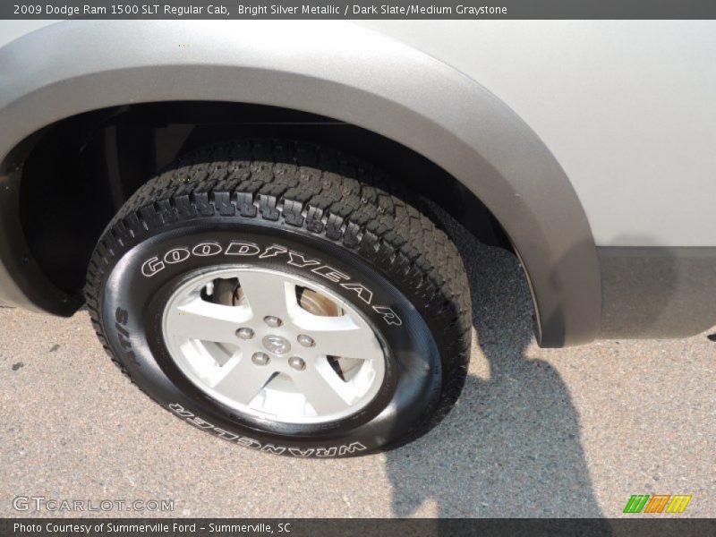 Bright Silver Metallic / Dark Slate/Medium Graystone 2009 Dodge Ram 1500 SLT Regular Cab