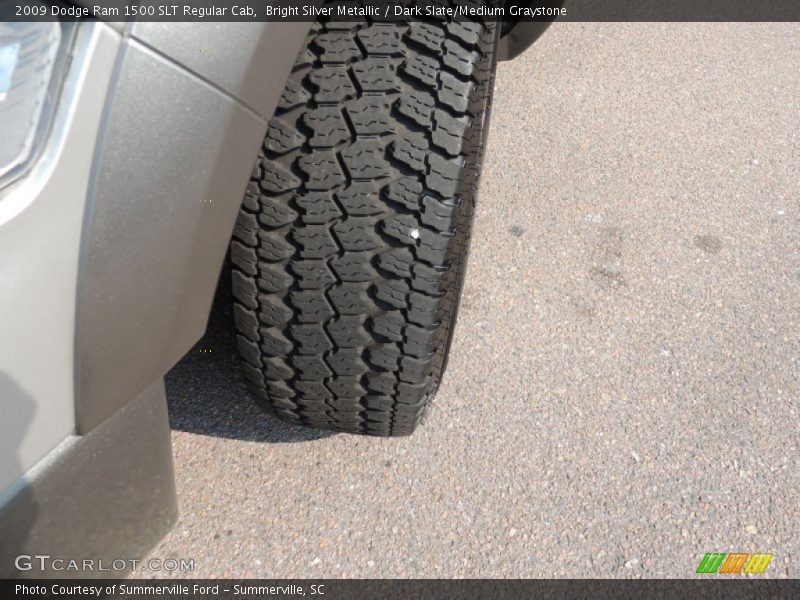 Bright Silver Metallic / Dark Slate/Medium Graystone 2009 Dodge Ram 1500 SLT Regular Cab