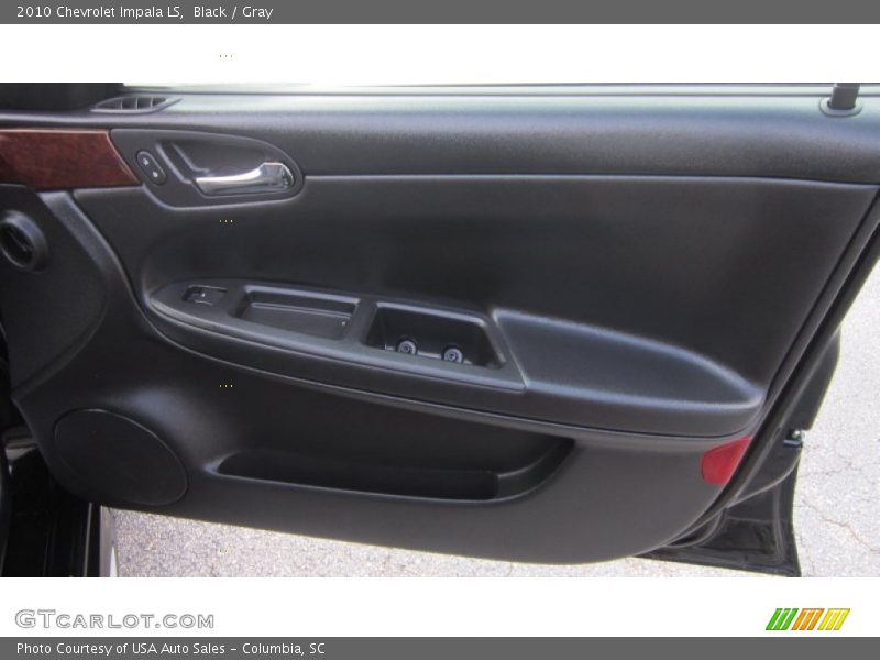 Black / Gray 2010 Chevrolet Impala LS