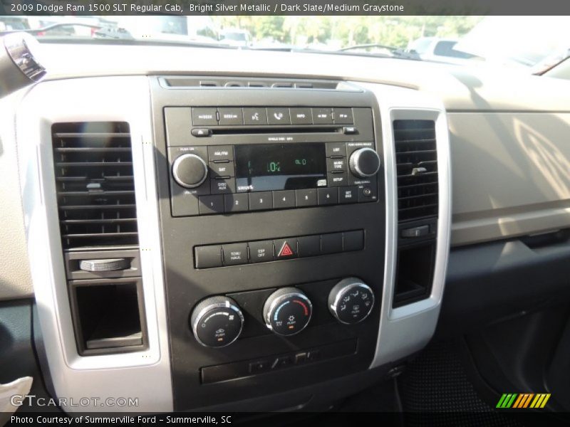 Bright Silver Metallic / Dark Slate/Medium Graystone 2009 Dodge Ram 1500 SLT Regular Cab