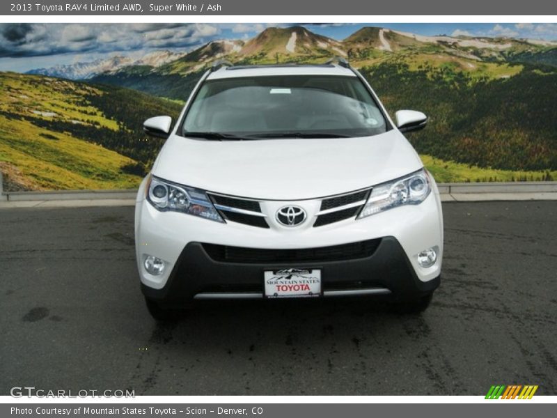 Super White / Ash 2013 Toyota RAV4 Limited AWD