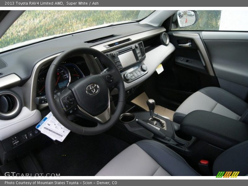 Super White / Ash 2013 Toyota RAV4 Limited AWD