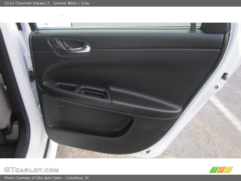Summit White / Gray 2010 Chevrolet Impala LT