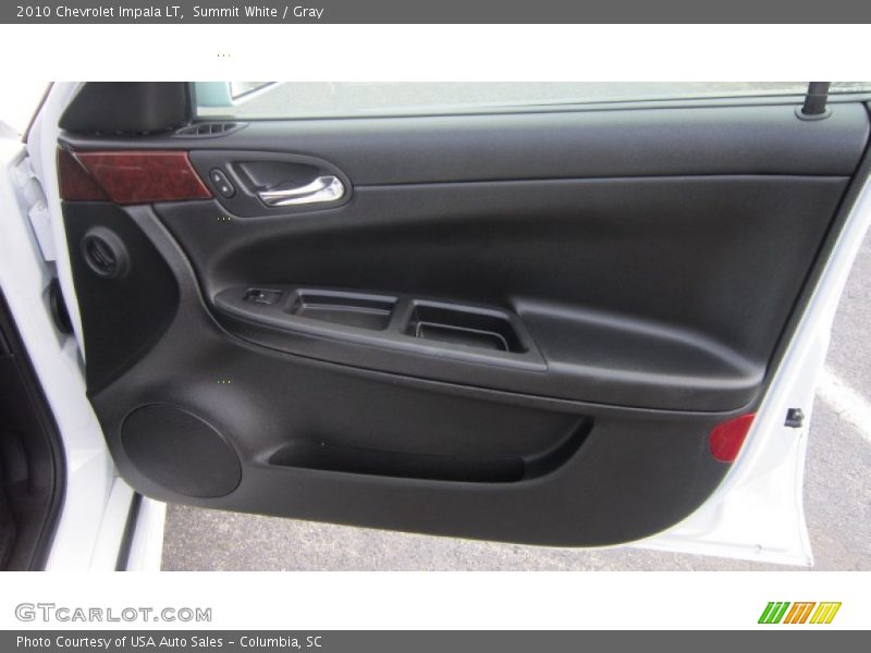 Summit White / Gray 2010 Chevrolet Impala LT