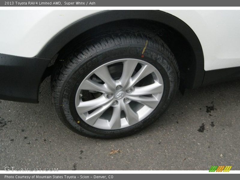 Super White / Ash 2013 Toyota RAV4 Limited AWD
