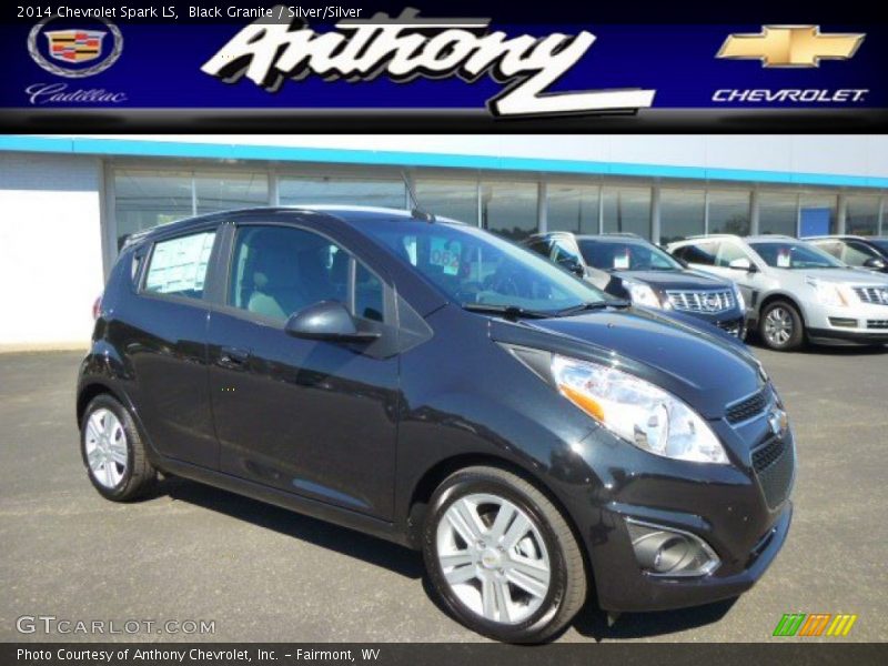 Black Granite / Silver/Silver 2014 Chevrolet Spark LS