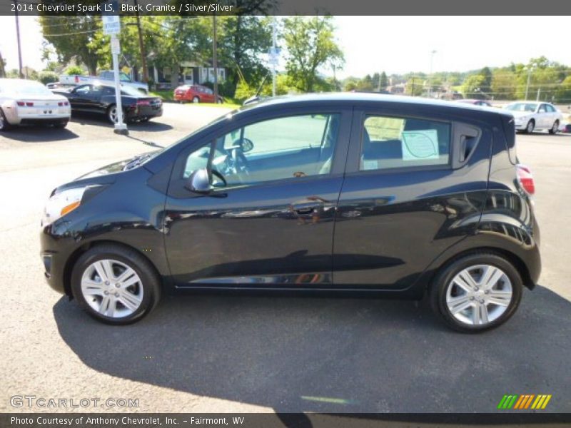 Black Granite / Silver/Silver 2014 Chevrolet Spark LS