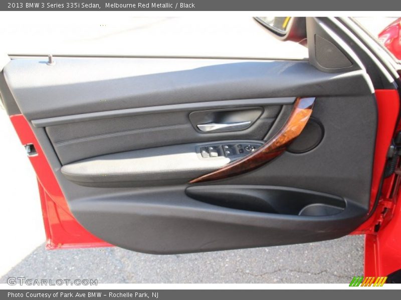 Melbourne Red Metallic / Black 2013 BMW 3 Series 335i Sedan