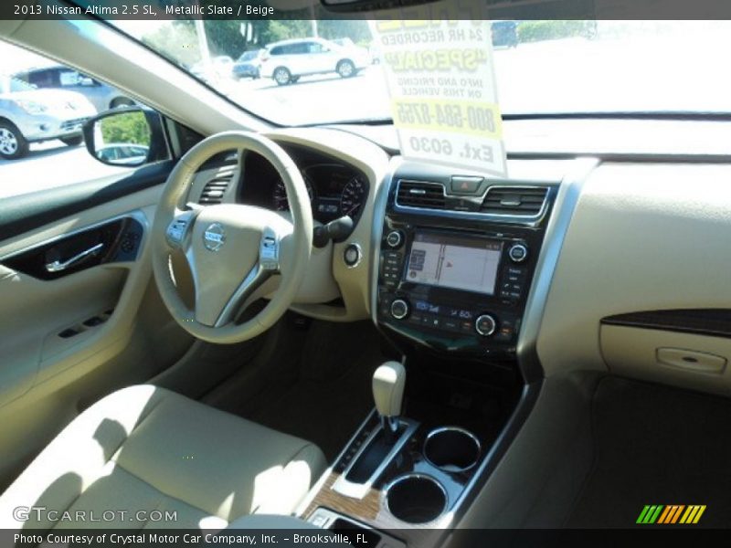 Metallic Slate / Beige 2013 Nissan Altima 2.5 SL