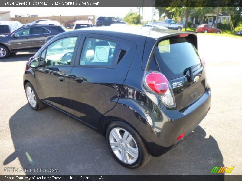 Black Granite / Silver/Silver 2014 Chevrolet Spark LS