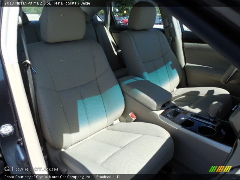 Metallic Slate / Beige 2013 Nissan Altima 2.5 SL