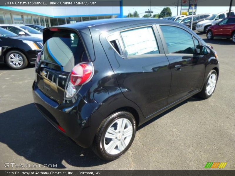Black Granite / Silver/Silver 2014 Chevrolet Spark LS