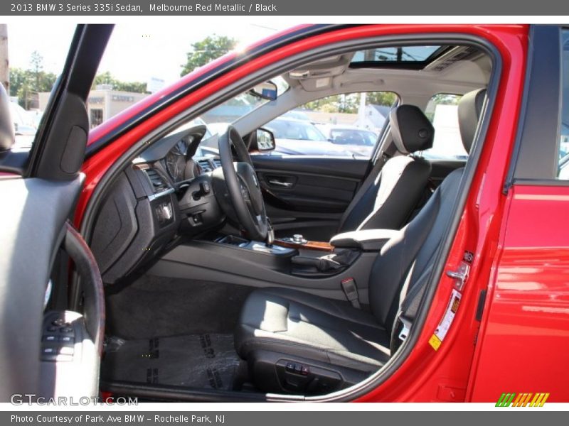 Melbourne Red Metallic / Black 2013 BMW 3 Series 335i Sedan