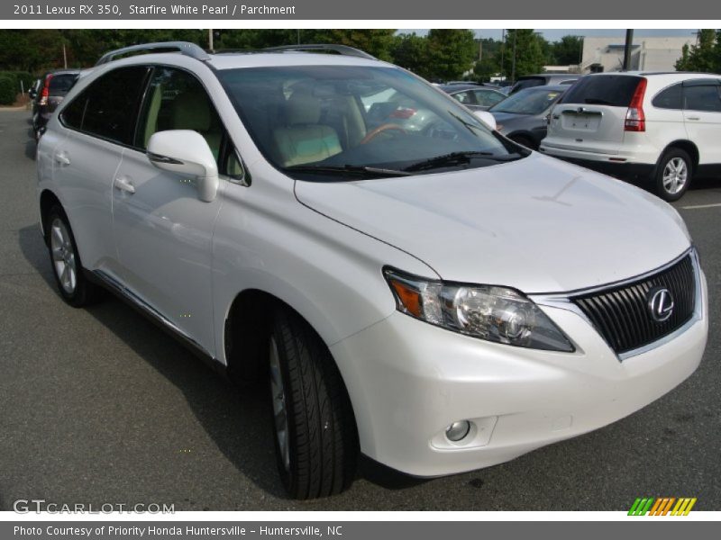 Starfire White Pearl / Parchment 2011 Lexus RX 350
