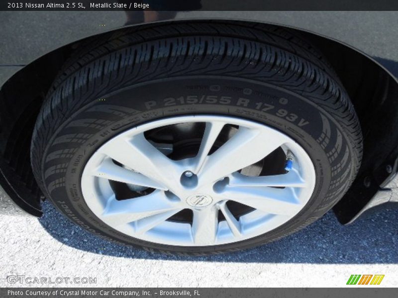Metallic Slate / Beige 2013 Nissan Altima 2.5 SL