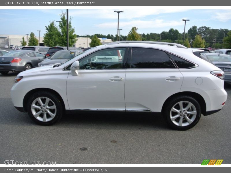 Starfire White Pearl / Parchment 2011 Lexus RX 350