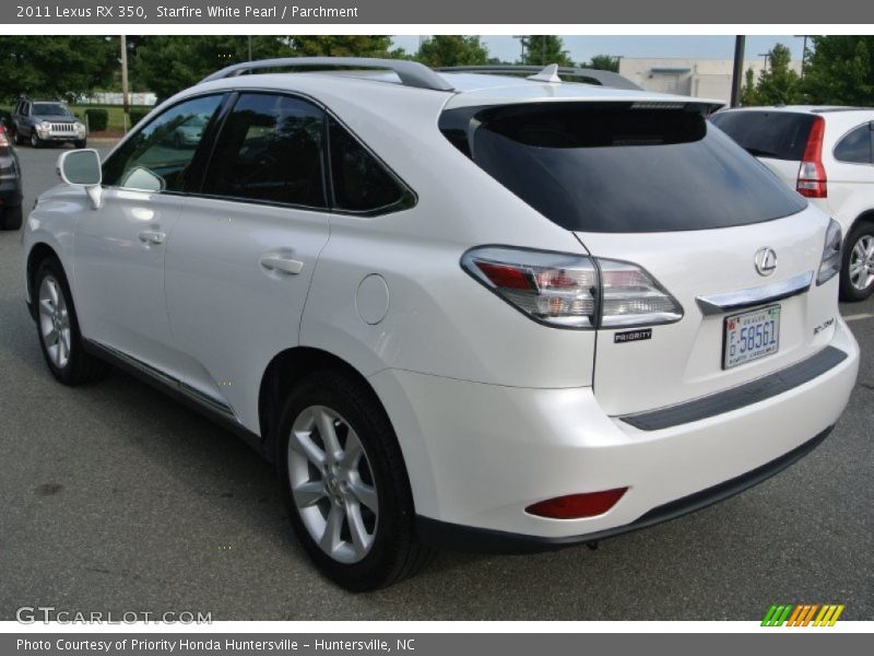 Starfire White Pearl / Parchment 2011 Lexus RX 350