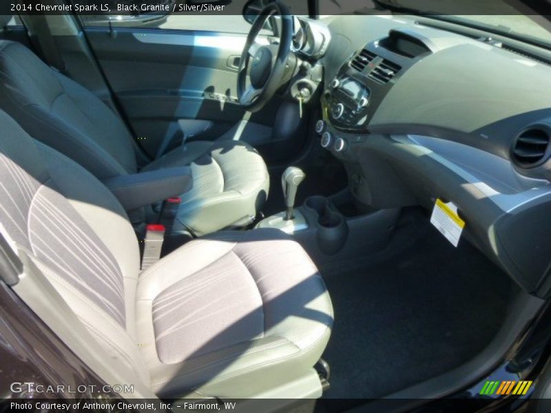 Black Granite / Silver/Silver 2014 Chevrolet Spark LS