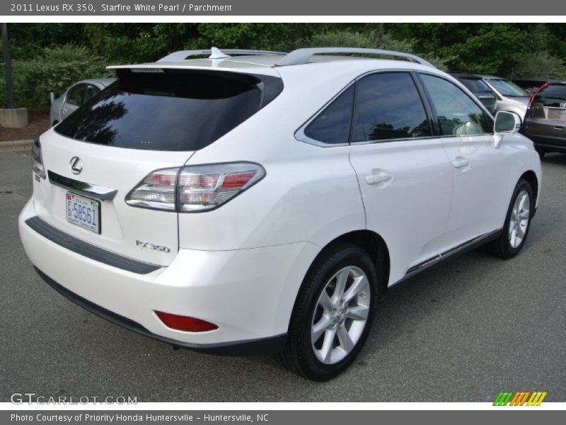 Starfire White Pearl / Parchment 2011 Lexus RX 350