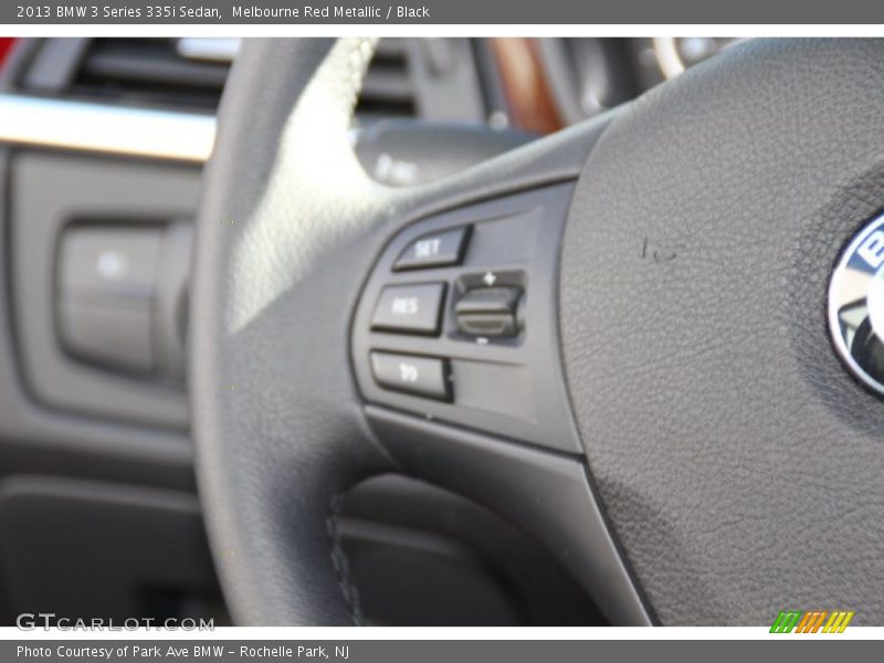 Melbourne Red Metallic / Black 2013 BMW 3 Series 335i Sedan
