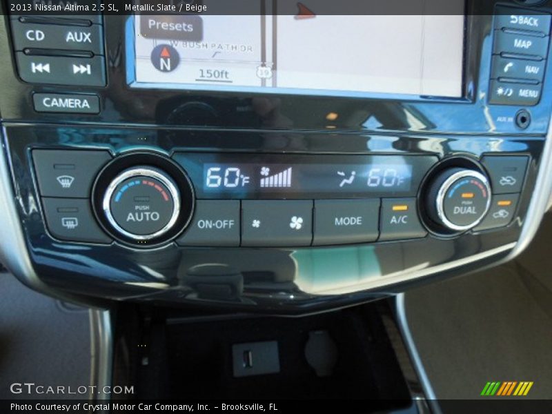 Metallic Slate / Beige 2013 Nissan Altima 2.5 SL