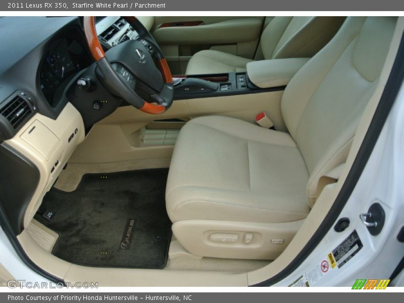 Starfire White Pearl / Parchment 2011 Lexus RX 350