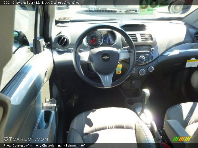 Black Granite / Silver/Silver 2014 Chevrolet Spark LS